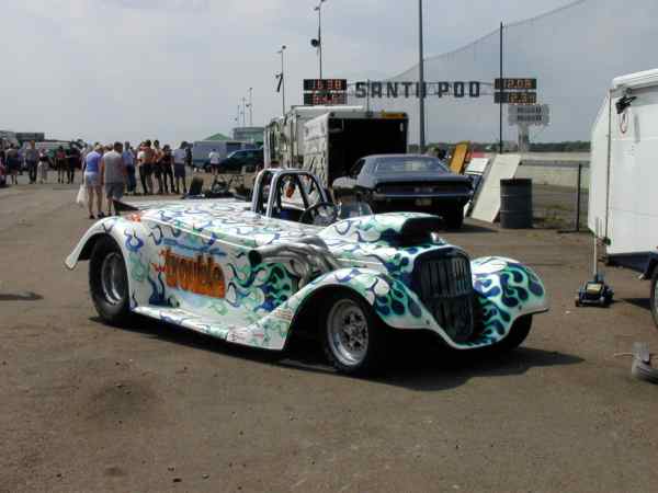 Picture from Santa Pod