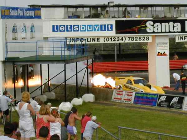 Picture from Santa Pod