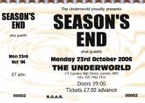 Season's End ticket