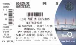 Queensrÿche ticket