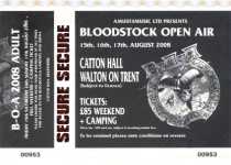 Bloodstock ticket