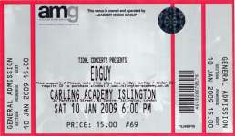 Edguy ticket