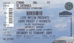 Judas Priest ticket