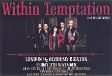 Within Temptation advert