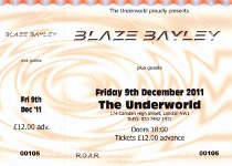 Blaze Bayley ticket