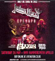 Judas Priest advert