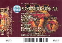 Bloodstock ticket