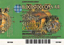 Bloodstock ticket