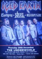 Iced Earth advert