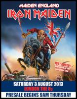 Iron Maiden advert