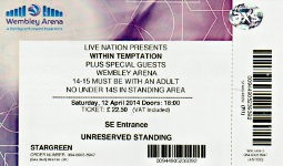 Within Temptation ticket