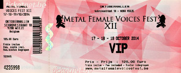 MFVF ticket