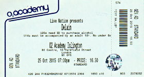 Delain ticket