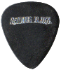 Serious Black plectrum