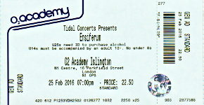 Ensiferum ticket