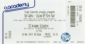 Van Canto ticket