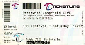 SOS Festival ticket