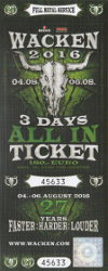 Wacken ticket