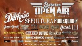 Sabaton Open Air advert