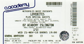 Lovebites ticket