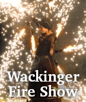 Wackinger Village Fire Show photo