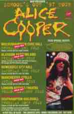 Alice Cooper advert