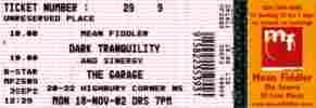 Dark Tranquillity ticket