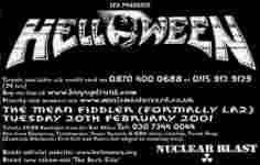 Helloween advert