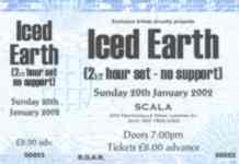 Iced Earth ticket