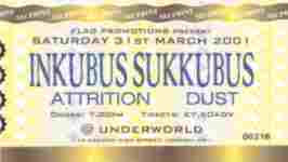 Inkubus Sukkubus ticket