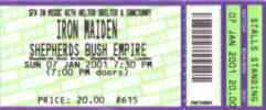 Iron Maiden ticket