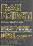 Iron Maiden advert