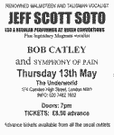 Jeff Scott Soto advert