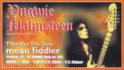 Yngwie advert