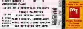 Yngwie ticket